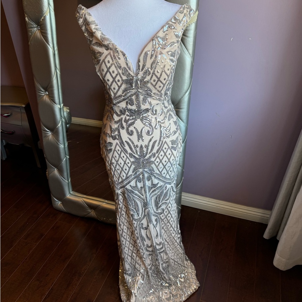 Sequined gown for a nice occasion
